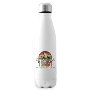 1981 - Isolierflasche - Weiß - Rechts