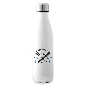 Après Ski Cocktails Motif - Bouteille isotherme - blanc - Droite