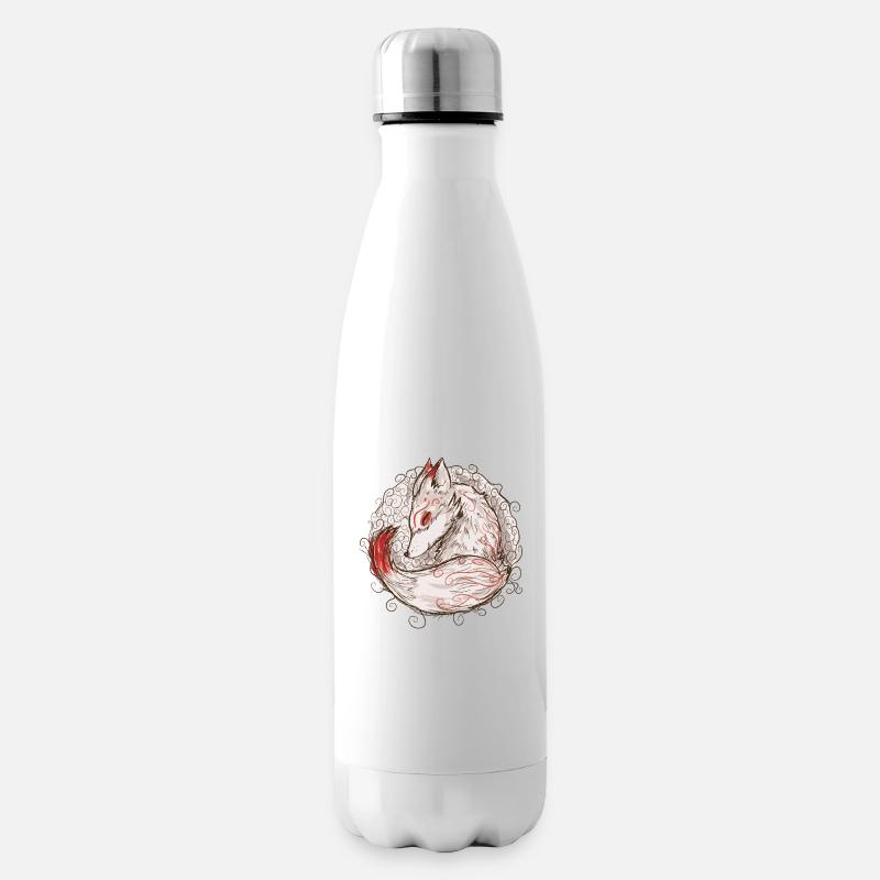 Fuchskreis - Isolierflasche - Weiß