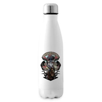L’extraterrestre Don Quichotte - Version couleur - Bouteille isotherme - blanc - Droite