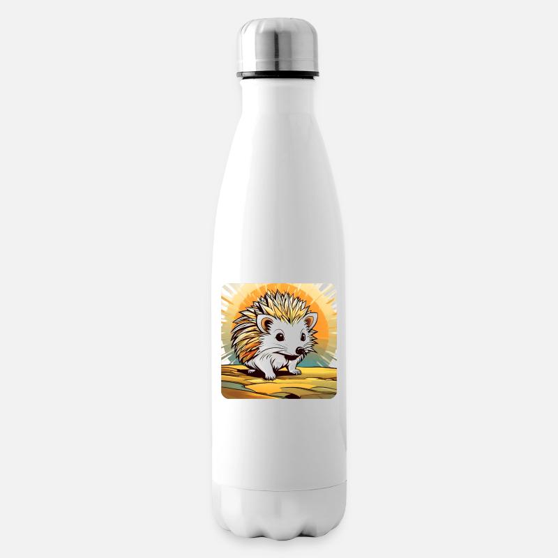 Niedlicher kleiner Igel - Isolierflasche - Weiß