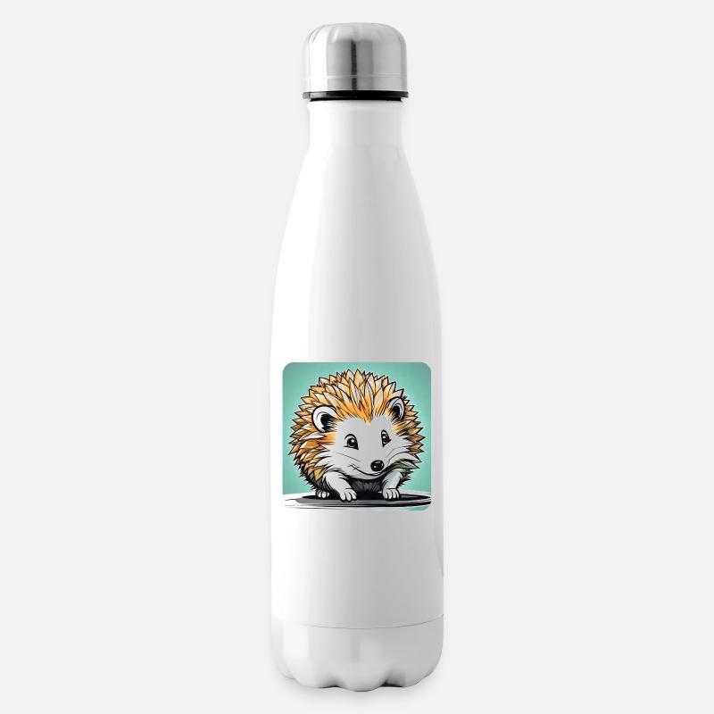 Niedlicher kleiner Igel - Isolierflasche - Weiß