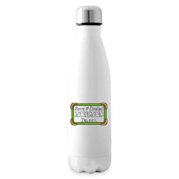 SORRY IF I LOOKED INTERESTED. I'M NOT. - Isolierflasche - Weiß - Rechts