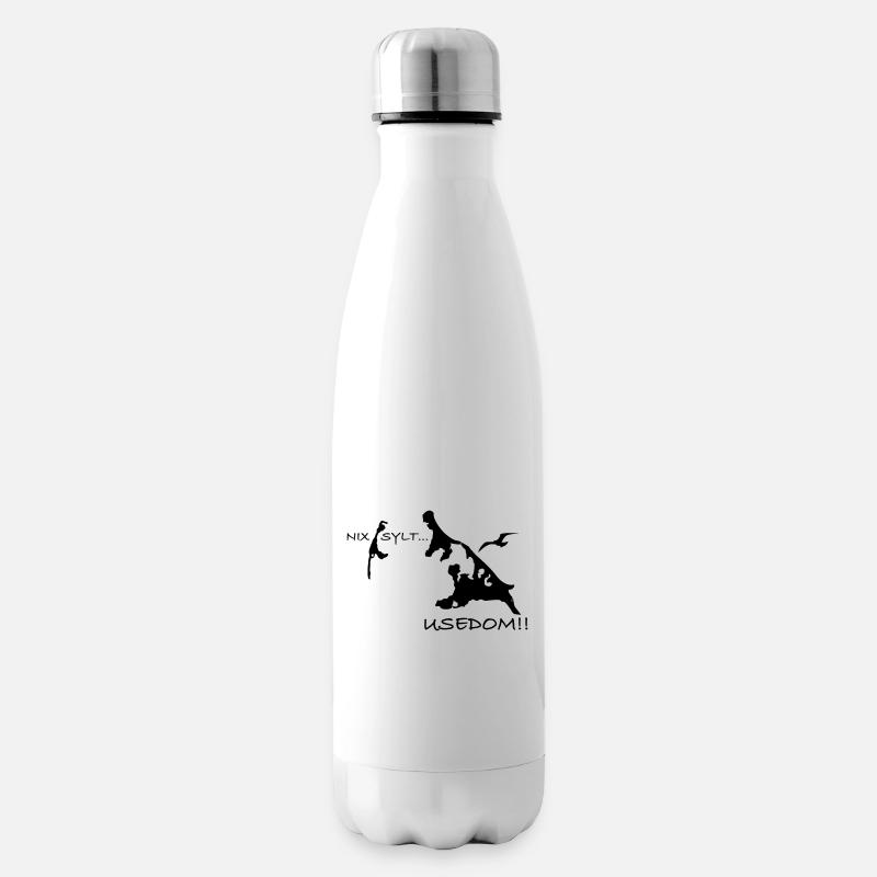 Nix Sylt... Usedom!! - Isolierflasche - Weiß