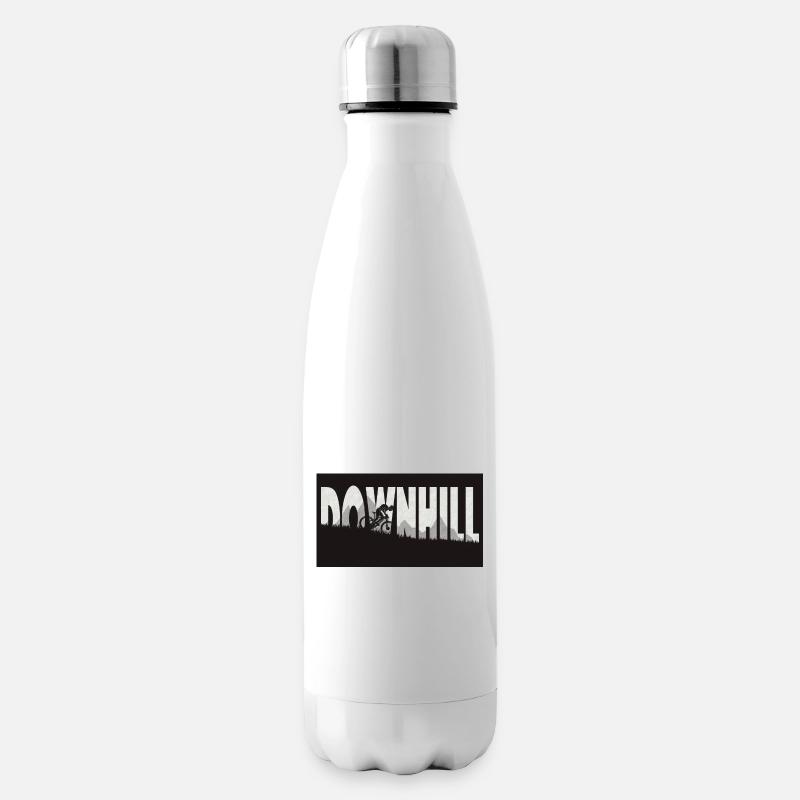 MTB downhill - Isolierflasche - Weiß