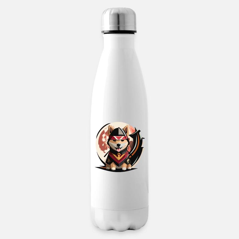 Shiba-Ninja - Bouteille isotherme - blanc