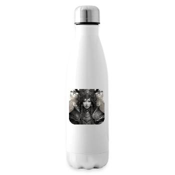 Fière Vierge de bouclier - Bouteille isotherme - blanc - Droite