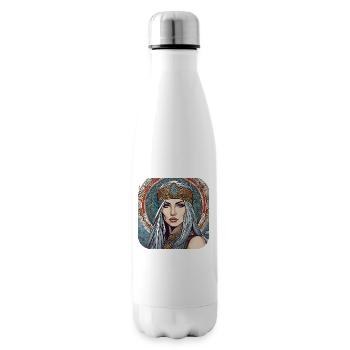 Mystische Fantasy Frau - Isolierflasche - Weiß - Rechts