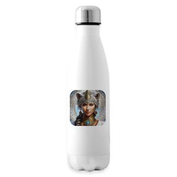 Mystic Animal Shaman - Insulated Water Bottle - white - Right
