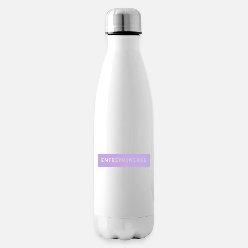 Entrepreneuse - Bouteille isotherme - blanc