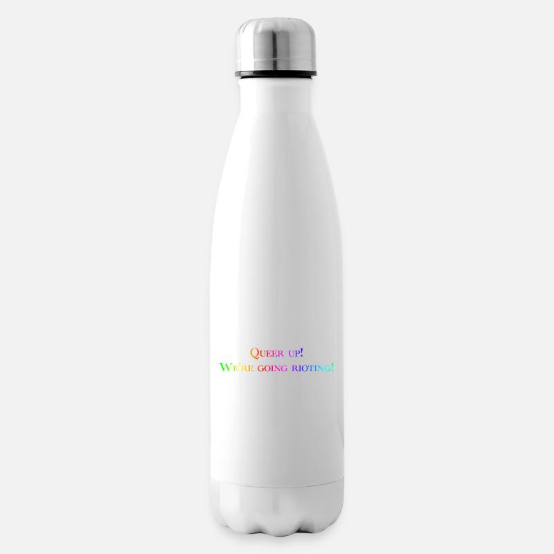 Queer Up - Bouteille isotherme - blanc