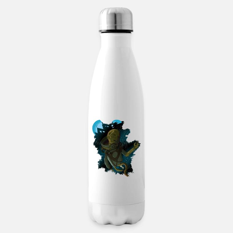Alien Tote in Space - Isolierflasche - Weiß