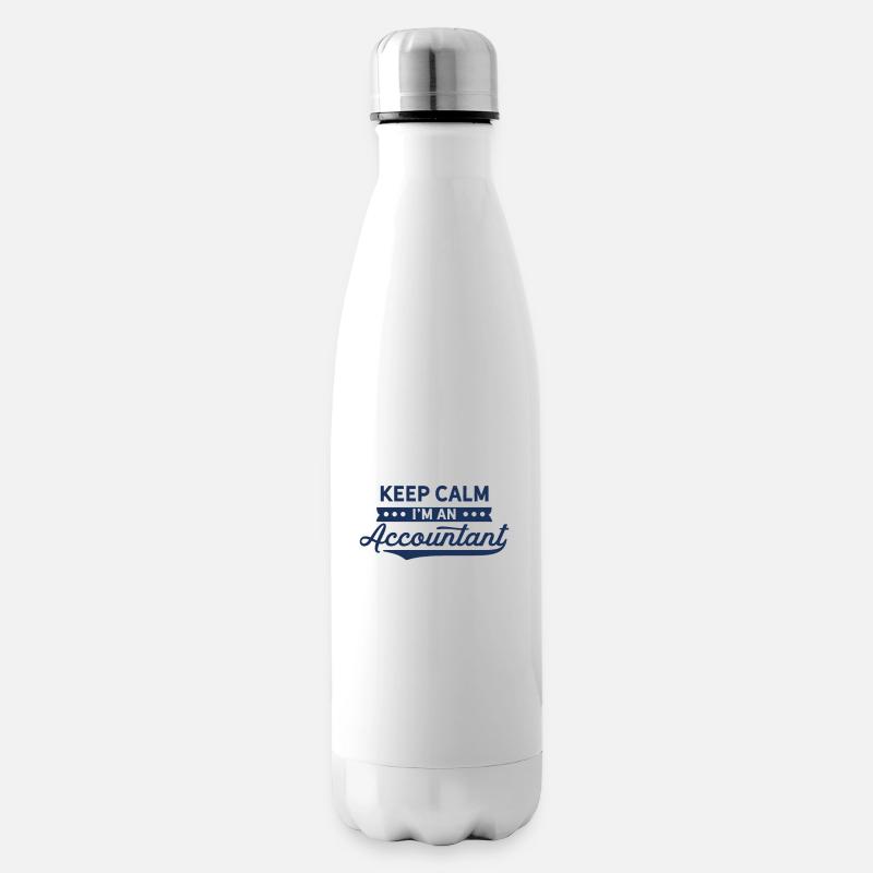 Buchhalter Buchhalter Buchhalter Buchhalter - Isolierflasche - Weiß