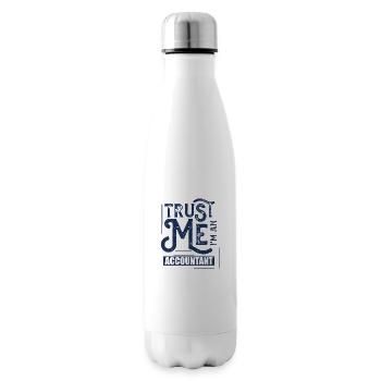 Accountant - Insulated Water Bottle - white - Right