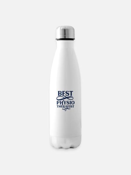 Physiotherapeut - Isolierflasche - Weiß