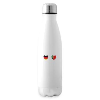 Heartbeat heartbeat Allemagne Portugal w 0761 - Bouteille isotherme - blanc - Droite