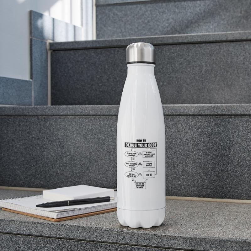 Programmiercode Codierung Lustiges Debug-Geschenk Isolierflasche