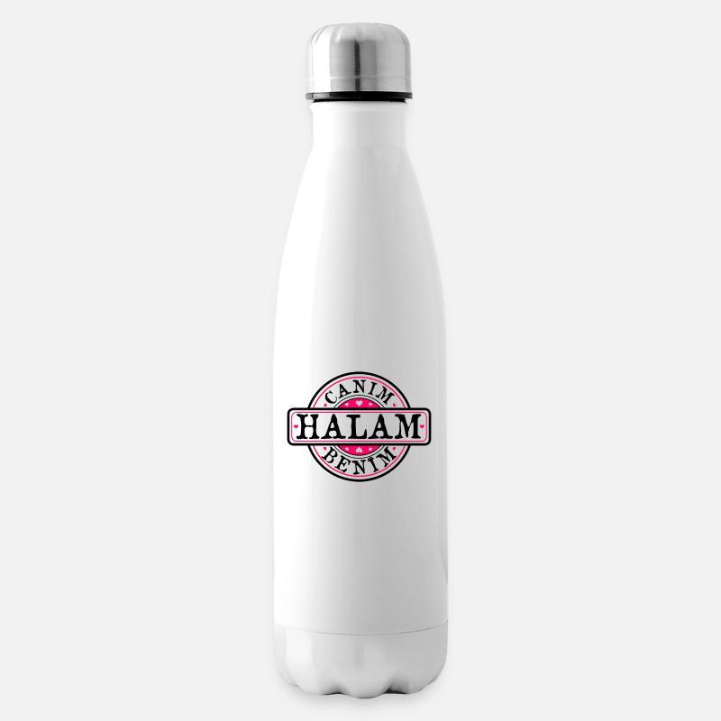 Canim Halam Benim - Isolierflasche - Weiß