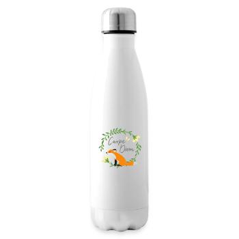 Carpe Diem - Insulated Water Bottle - white - Right