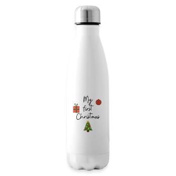 Mon premier Noël - Bouteille isotherme - blanc - Droite