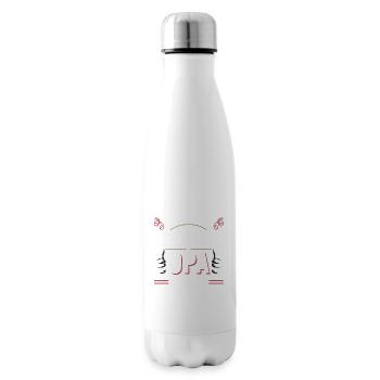 So sieht ein richtig cooler Opa aus - Isolierflasche - Weiß - Rechts