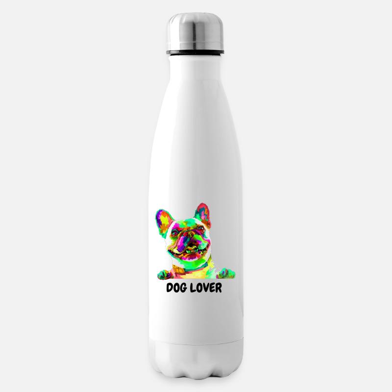 DOG LOVER - Isolierflasche - Weiß