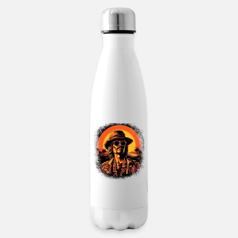 die funny sayings barbossa present idea - Isolierflasche - Weiß