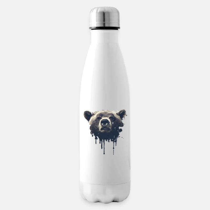 Grizzly - Isolierflasche - Weiß