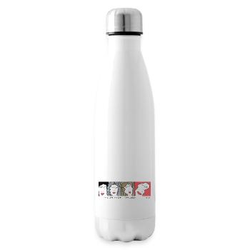 UNIQUE Artwork by CHP - Isolierflasche - Weiß - Rechts