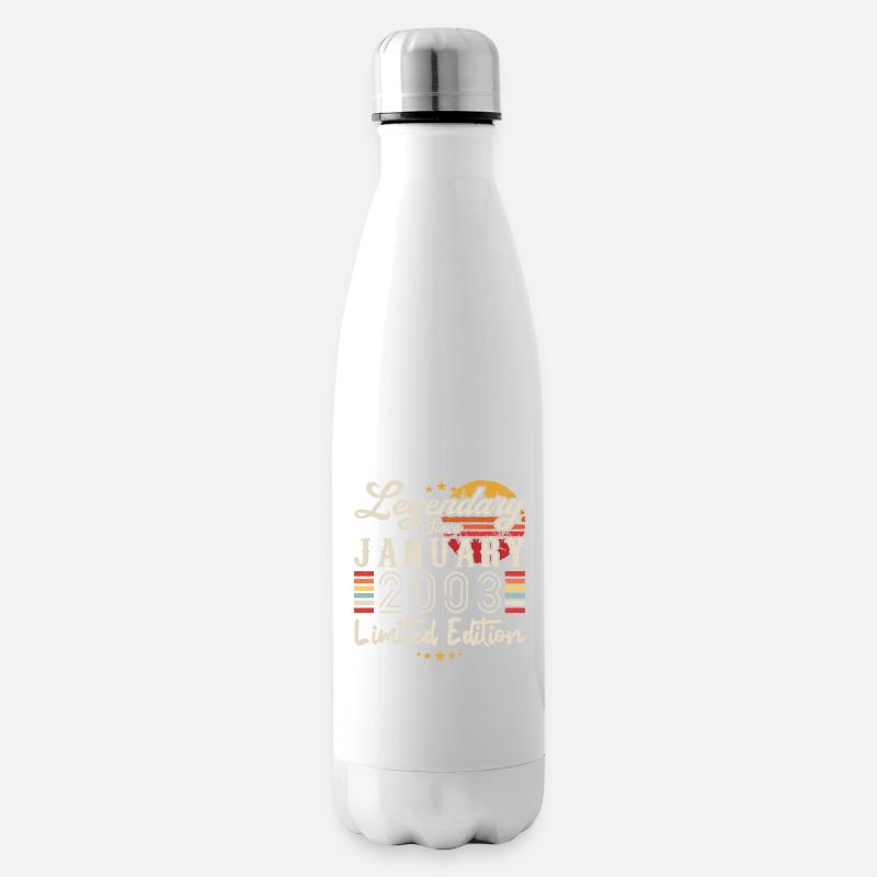 Legendary since January 2003 Limited Edition - Bouteille isotherme - blanc