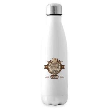 2008 | Birthday Gift | Cat lovers - Insulated Water Bottle - white - Right