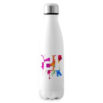 21 YEARS OLD 21ST BIRTHDAY - Insulated Water Bottle - white - Right