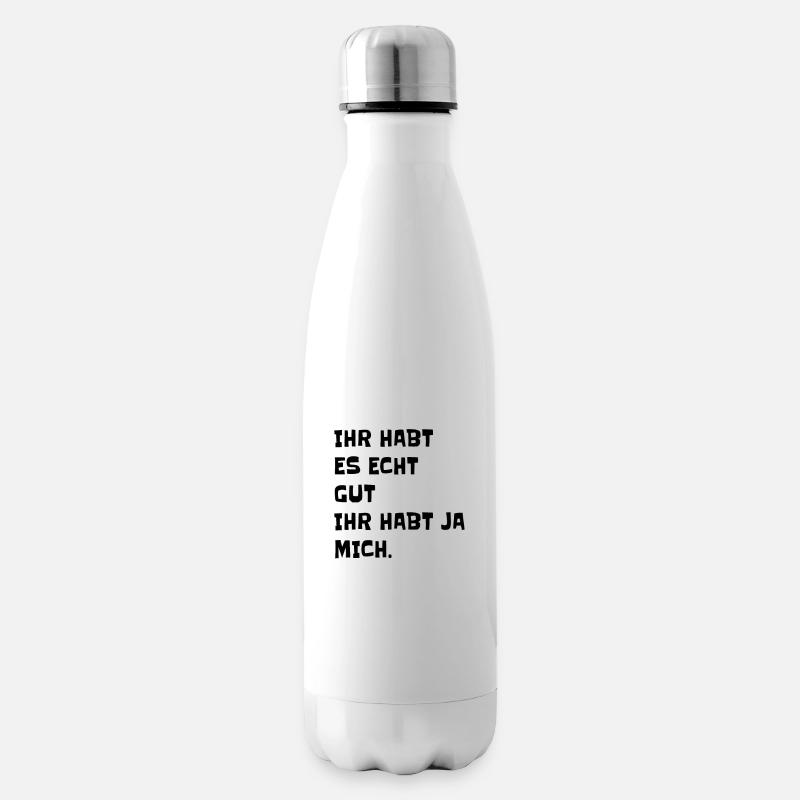 Einzigartige Freude - Isolierflasche - Weiß