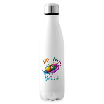 Life Love Billiards - Insulated Water Bottle - white - Right