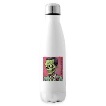 Dressed to Impress: Zombie Gentleman - Insulated Water Bottle - white - Right
