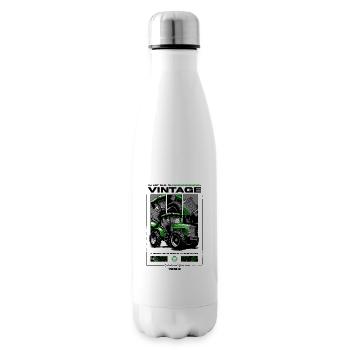 Oldtimer Traktor Bauer Geburtstag Jahrgang 1993 - Isolierflasche - Weiß - Rechts
