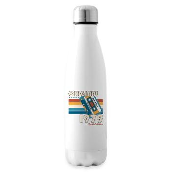 46e anniversaire Légende April Née en 1979 - Bouteille isotherme - blanc - Droite