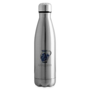 Hessian Äppler, cider - Insulated Water Bottle - silver - Right