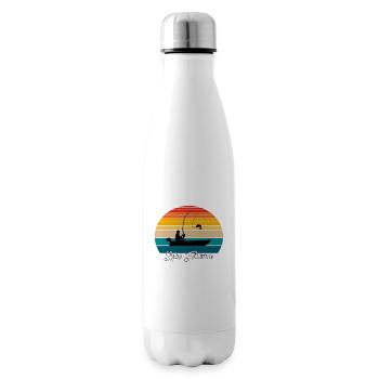 Lake Texoma Fishing Spot - Insulated Water Bottle - white - Right