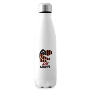 Patriotic Jose Dinosaur Josesaurus - Isolierflasche - Weiß - Rechts