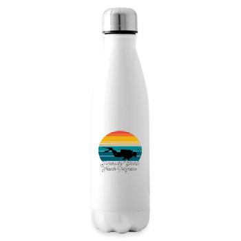 Île de Fakarava Français Polynésie Plongée - Bouteille isotherme - blanc - Droite