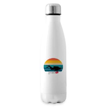 Brazil Scuba Diving Gift - Isolierflasche - Weiß - Rechts