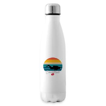 Connecticut Scuba Diving Gift - Isolierflasche - Weiß - Rechts