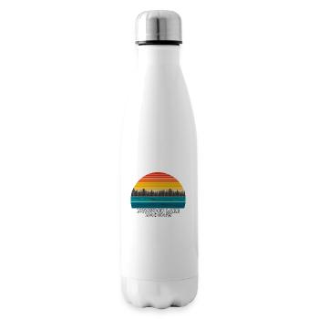 Lac Norwood, Michigan - Bouteille isotherme - blanc - Droite