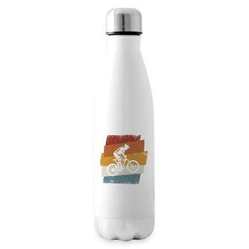 Descente rétro - Bouteille isotherme - blanc - Droite