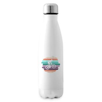 Descente rétro - Bouteille isotherme - blanc - Droite