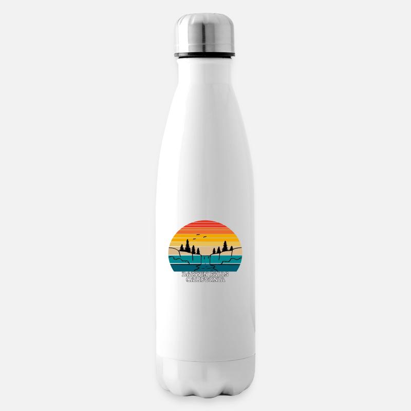 Darwin Falls California - Isolierflasche - Weiß