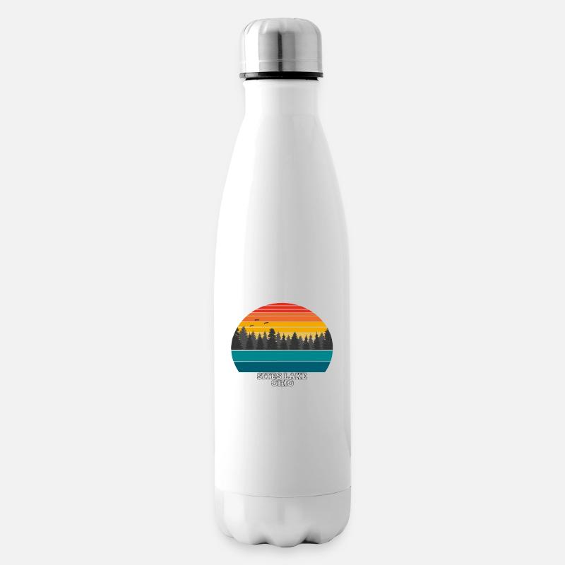 Sites Lake Ohio - Isolierflasche - Weiß
