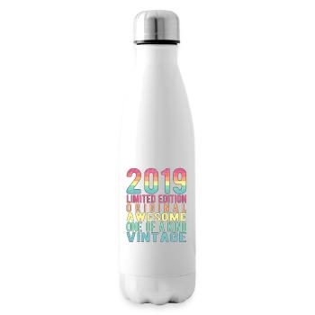 Edition limitée depuis 2019 Anniversaire Millésime 2019 - Bouteille isotherme - blanc - Droite