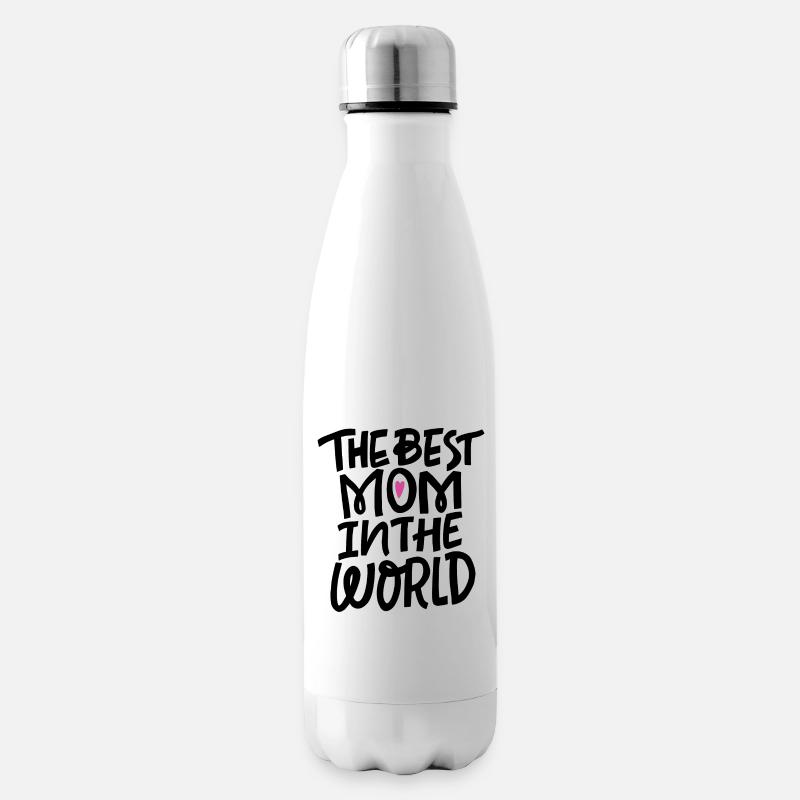 Die beste Mutter der Welt - Isolierflasche - Weiß